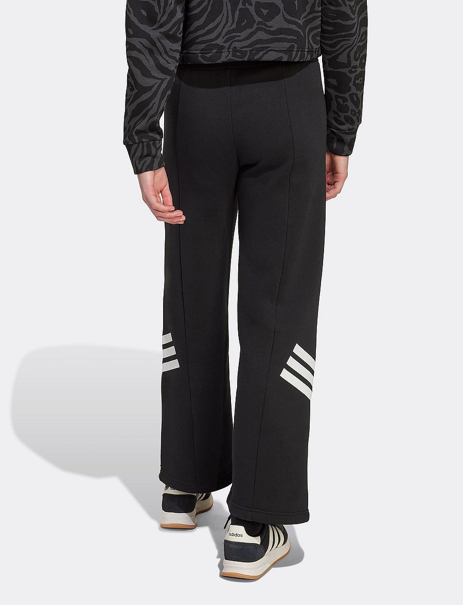 adidas Sportswear - JG FI WIDE PT - trainingshosen - black/white - 2
