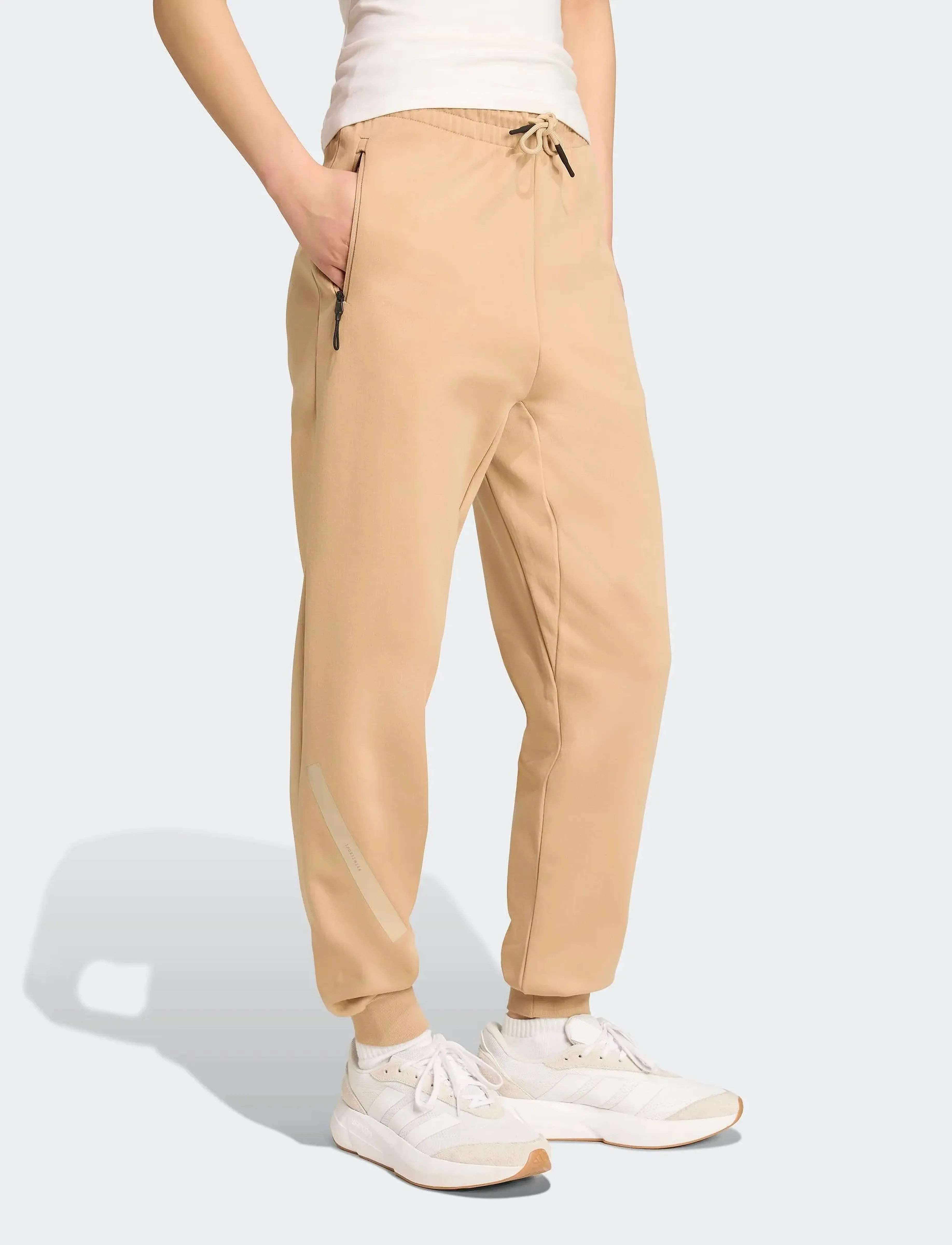 adidas Sportswear W Z.n.e. Pt, S, Beige, Sport Pants > Sport Sweatpants, Dame