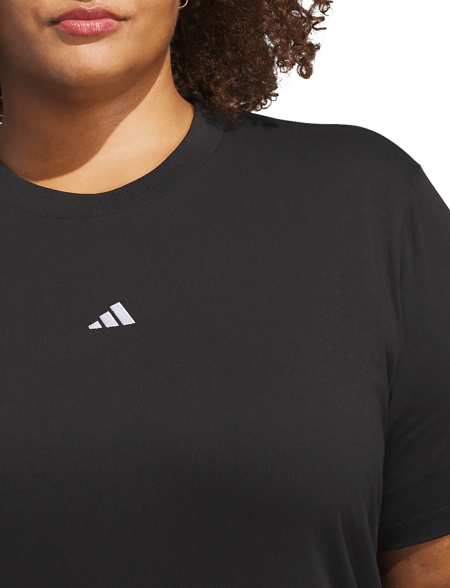adidas Sportswear - W IN SL SJ T - t-shirts - black/white - 3