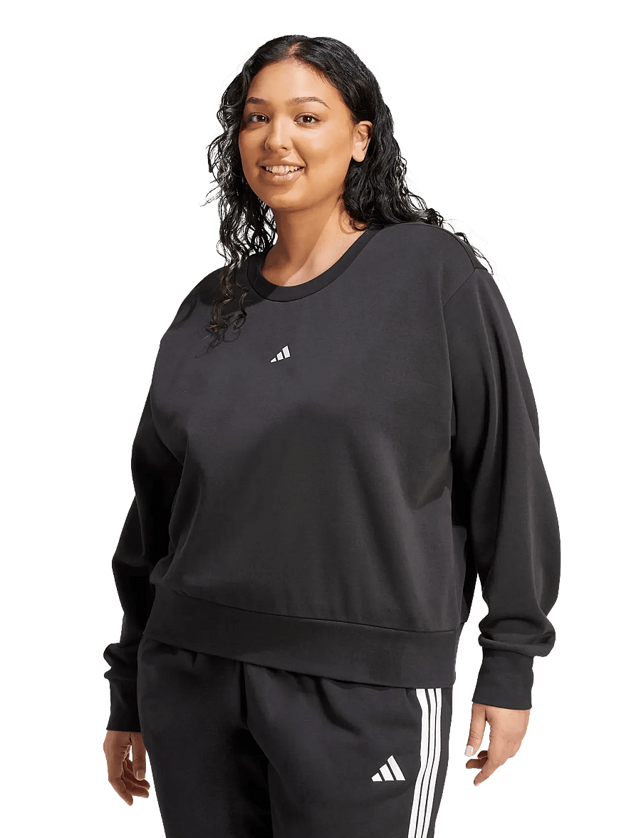 adidas Sportswear - W SL FC SWT INC - tops - black/white - 0