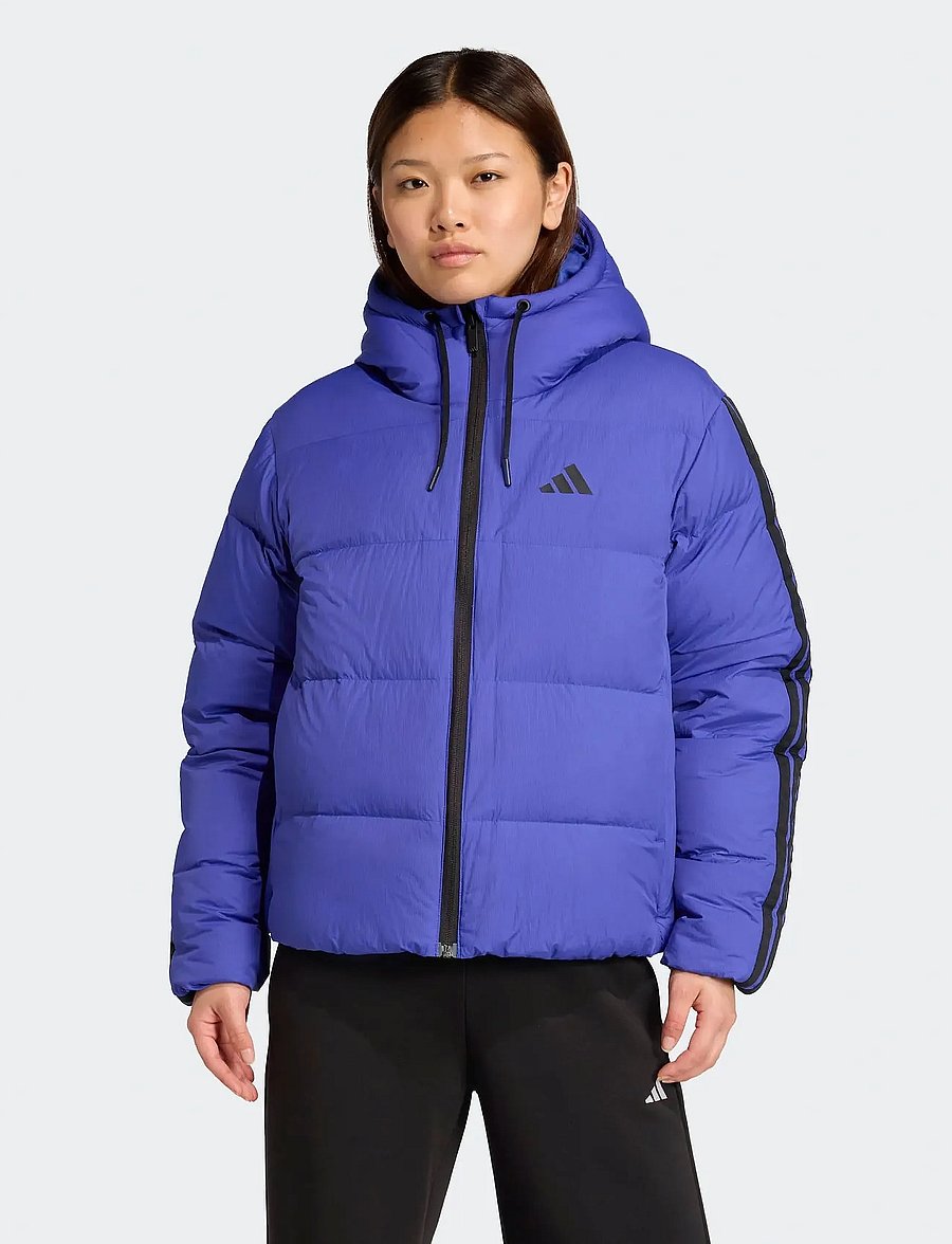 adidas Sportswear - W ESS 3S P D HO - vinterjakker - selubl - 0
