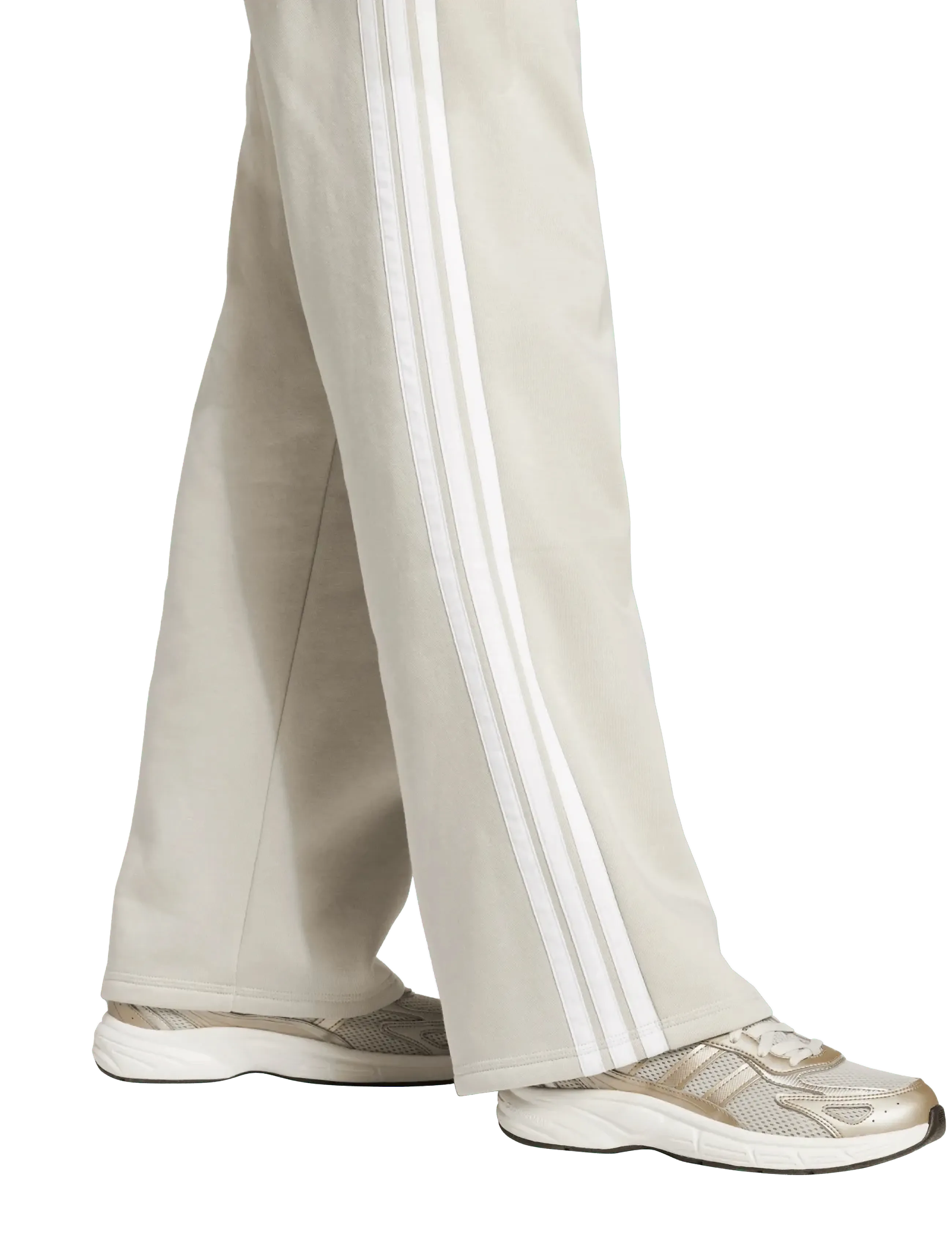 Byxa 'ESSENTIALS 3-STRIPES OPEN HEM FLEECE' 4