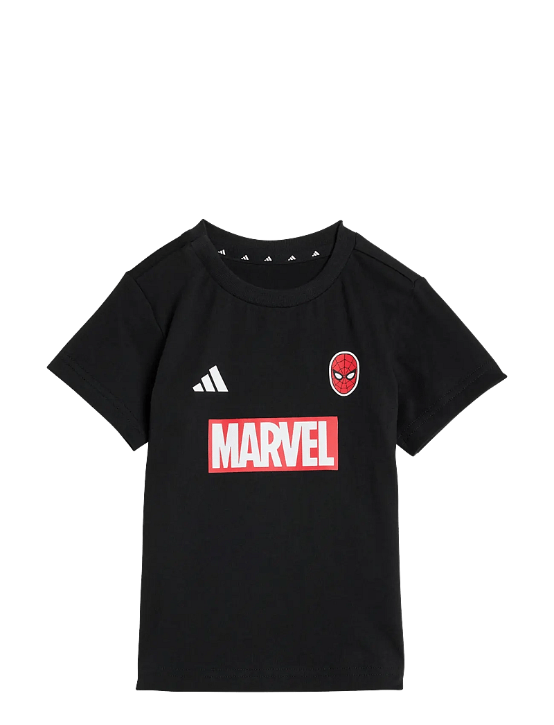 adidas Sportswear - I MRVL SM T SET - divdaļīgi komplekti - black/white - 2