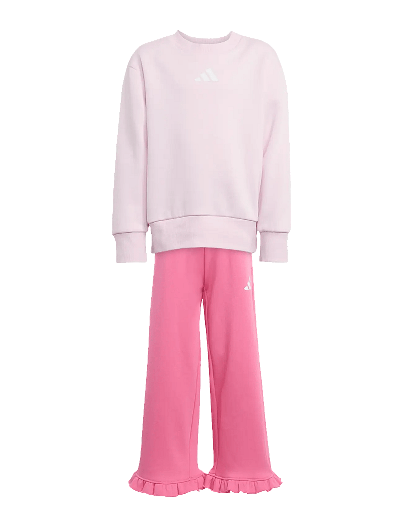 adidas Sportswear - LG SWTP FL TS - treniņtērpi un divdaļīgi komplekti - clpink/white - 1