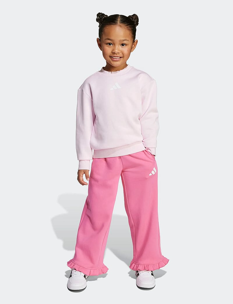 adidas Sportswear - LG SWTP FL TS - treniņtērpi un divdaļīgi komplekti - clpink/white - 0