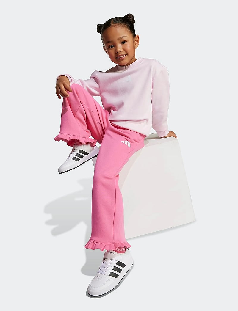 adidas Sportswear - LG SWTP FL TS - treniņtērpi un divdaļīgi komplekti - clpink/white - 4