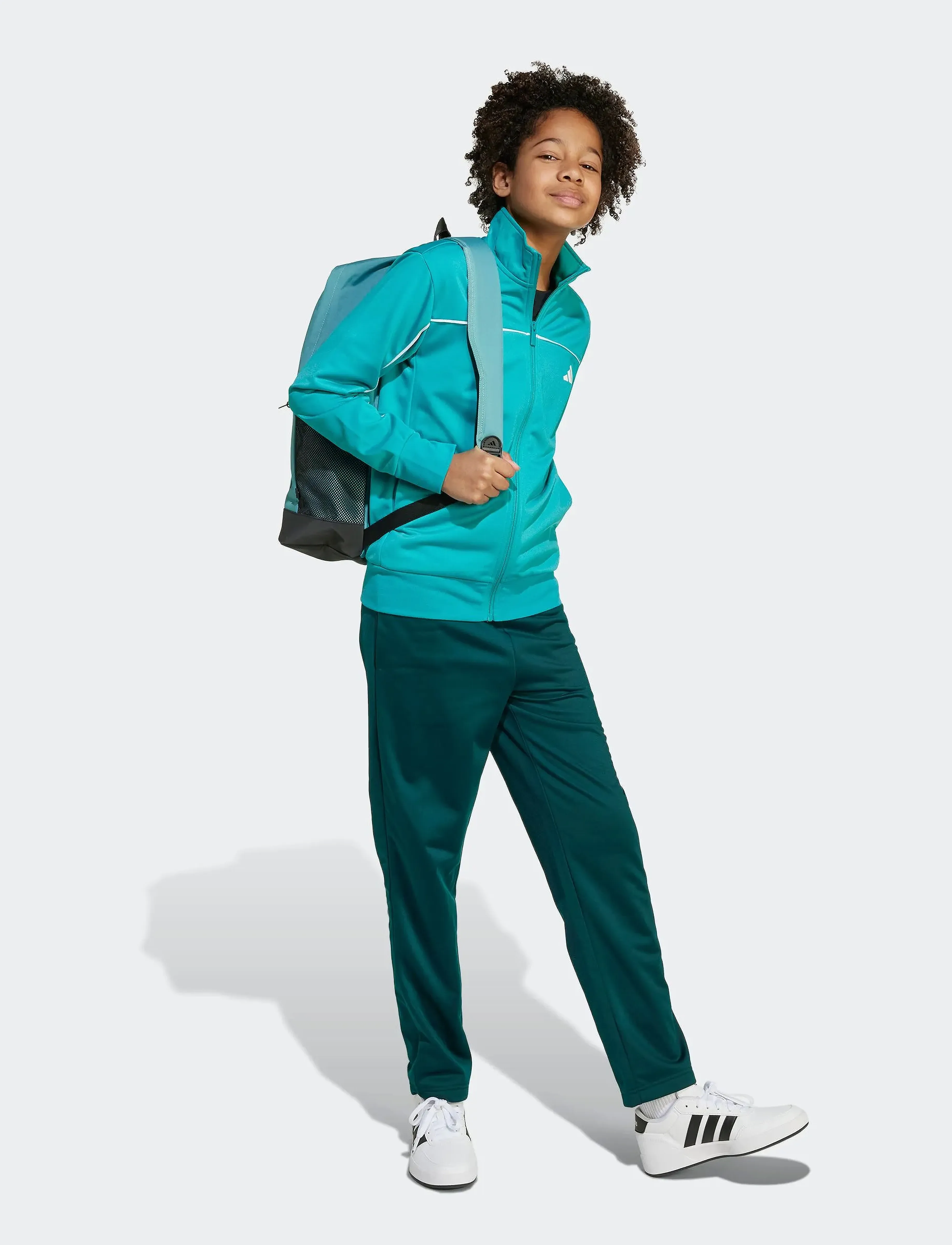 adidas Sportswear J CP TR TS - Treniņtērpi - PURTEA/WHITE / green