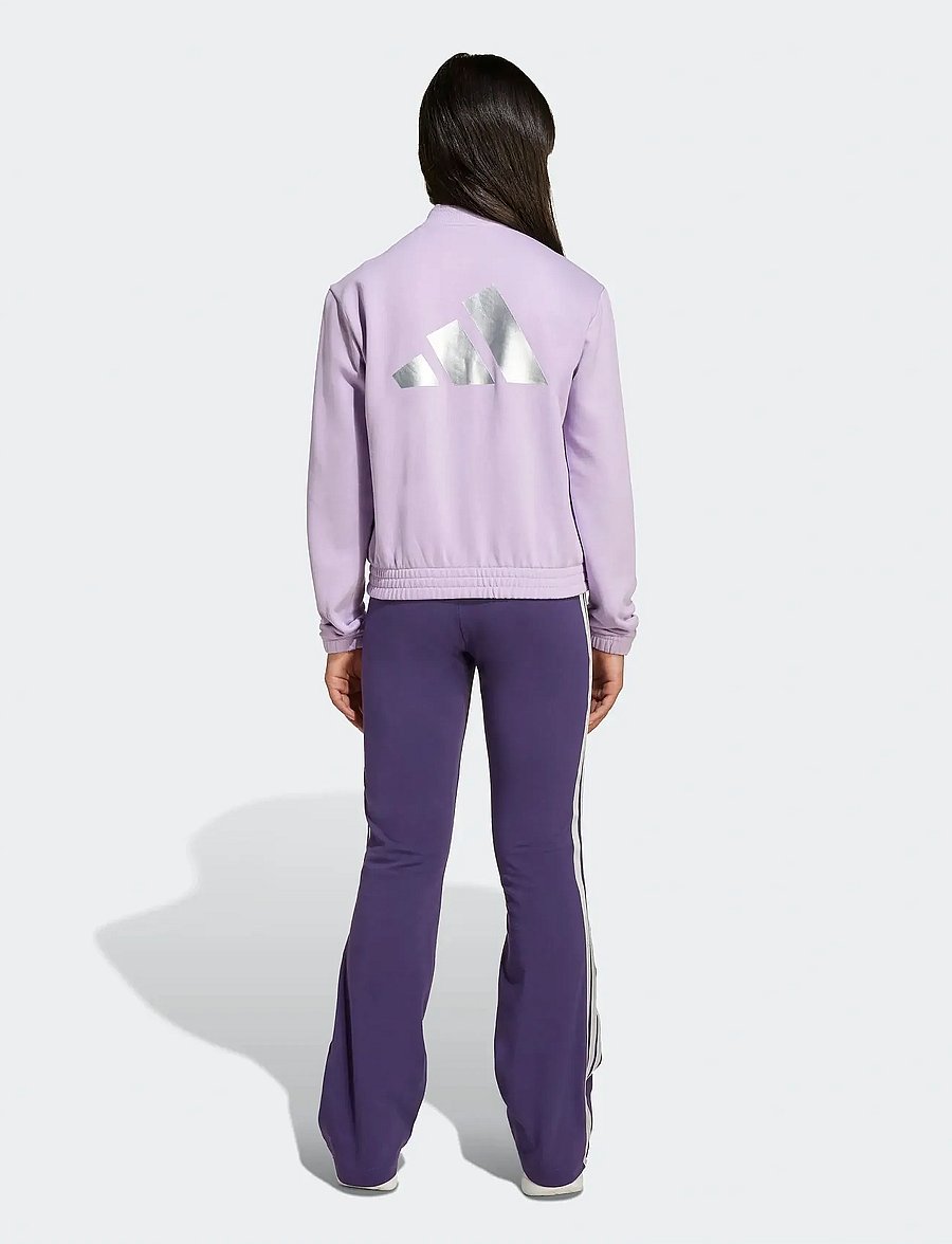 adidas Sportswear - JG GLAM TS - powplu/silvmt - 4