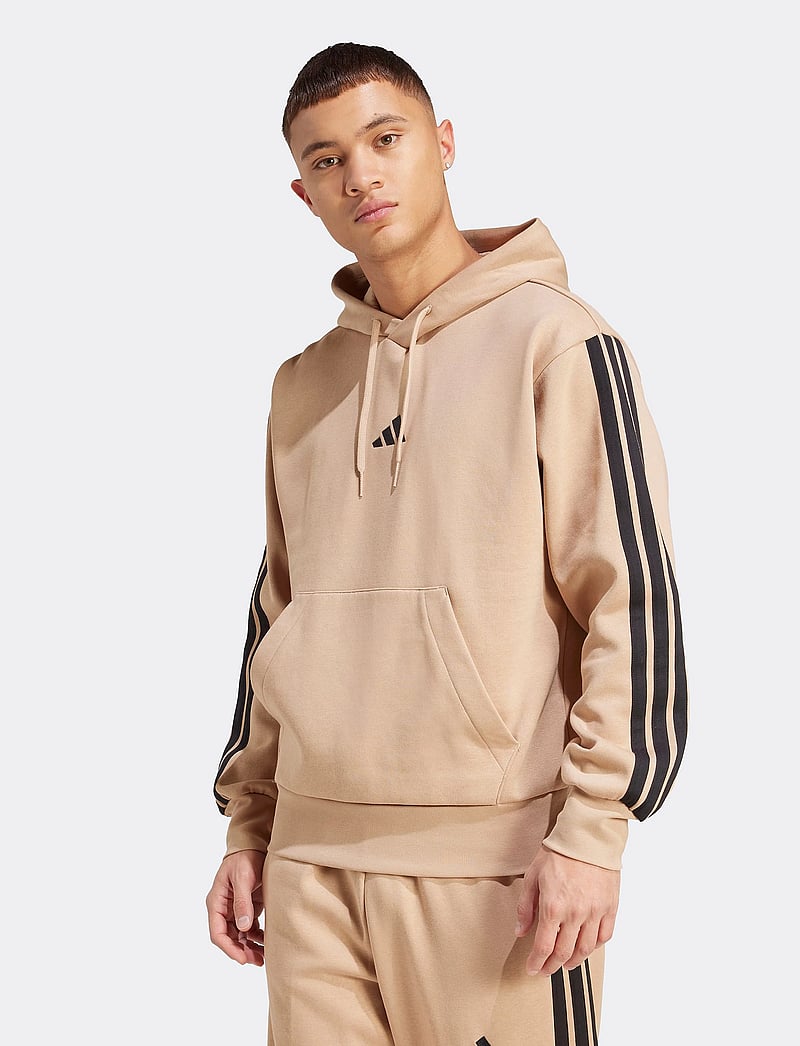 adidas Sportswear - M 3S FL HD - kapuzenpullover - warsan/black - 2