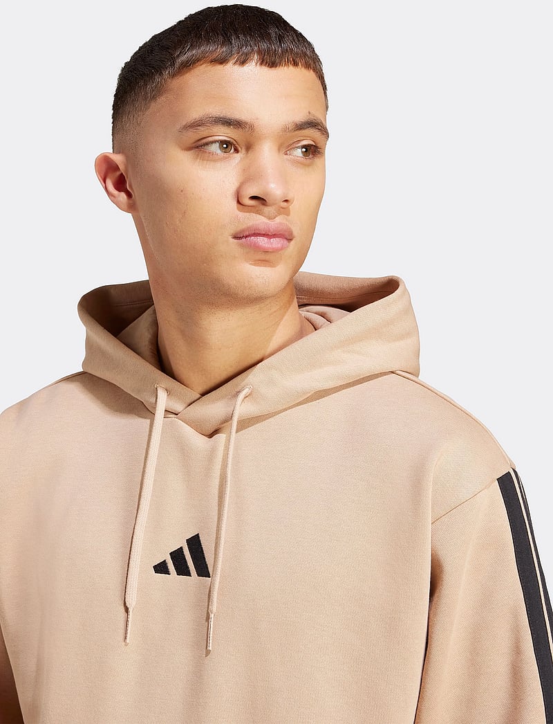 adidas Sportswear - M 3S FL HD - kapuzenpullover - warsan/black - 3