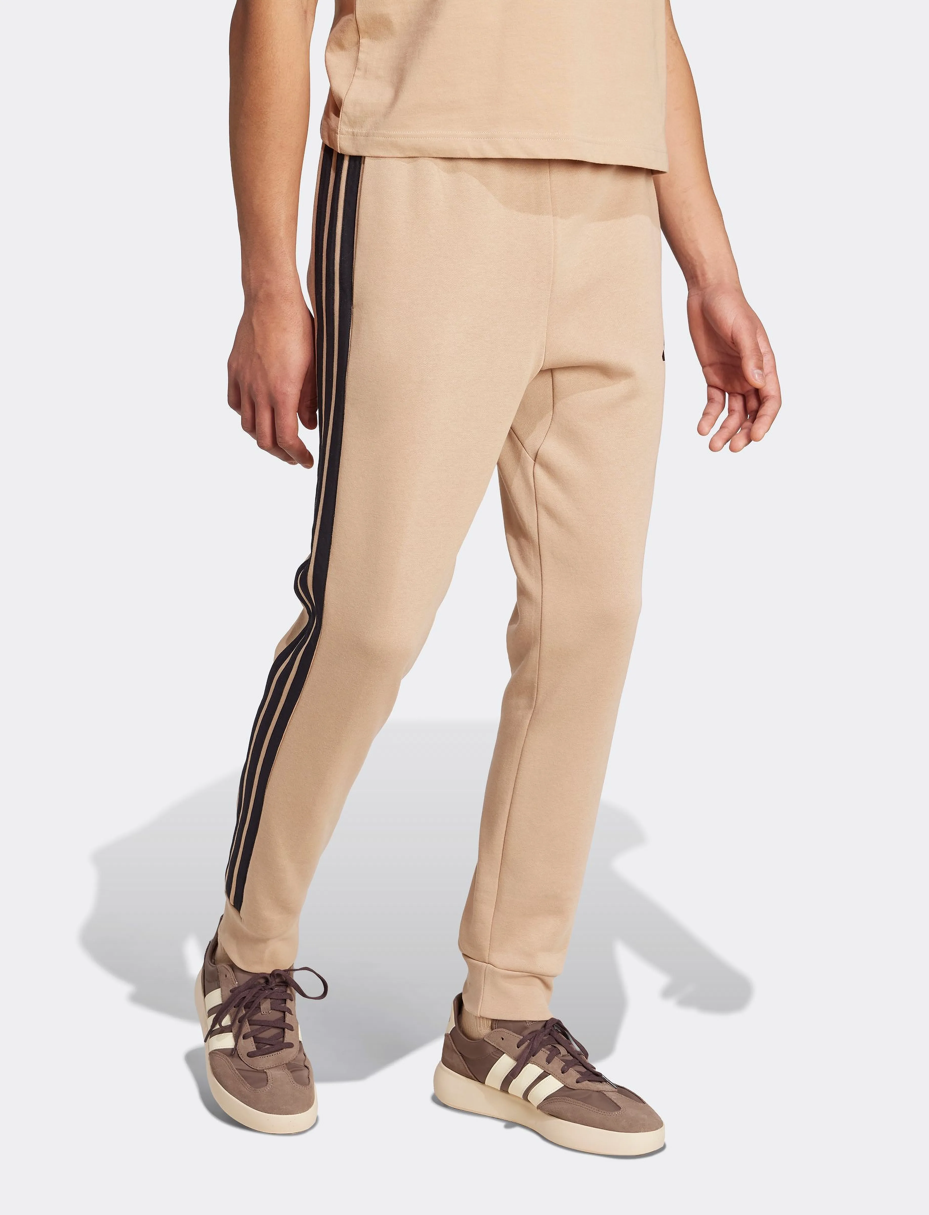 adidas Sportswear M 3S Fl Tc Pt, XS, Beige, Underdele > Joggingbukser, Børn