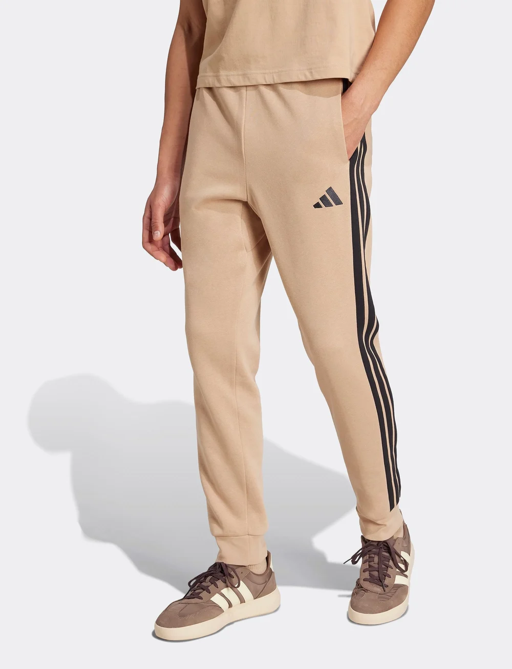 adidas Sportswear - M 3S FL TC PT - treniņbikses - warsan/black - 4