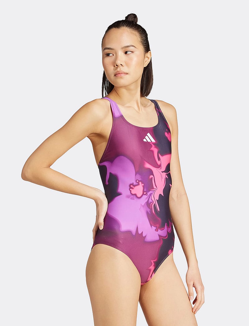 adidas Sportswear - TIE DYE AOP ST - sport-bademode - aurbla/white - 2