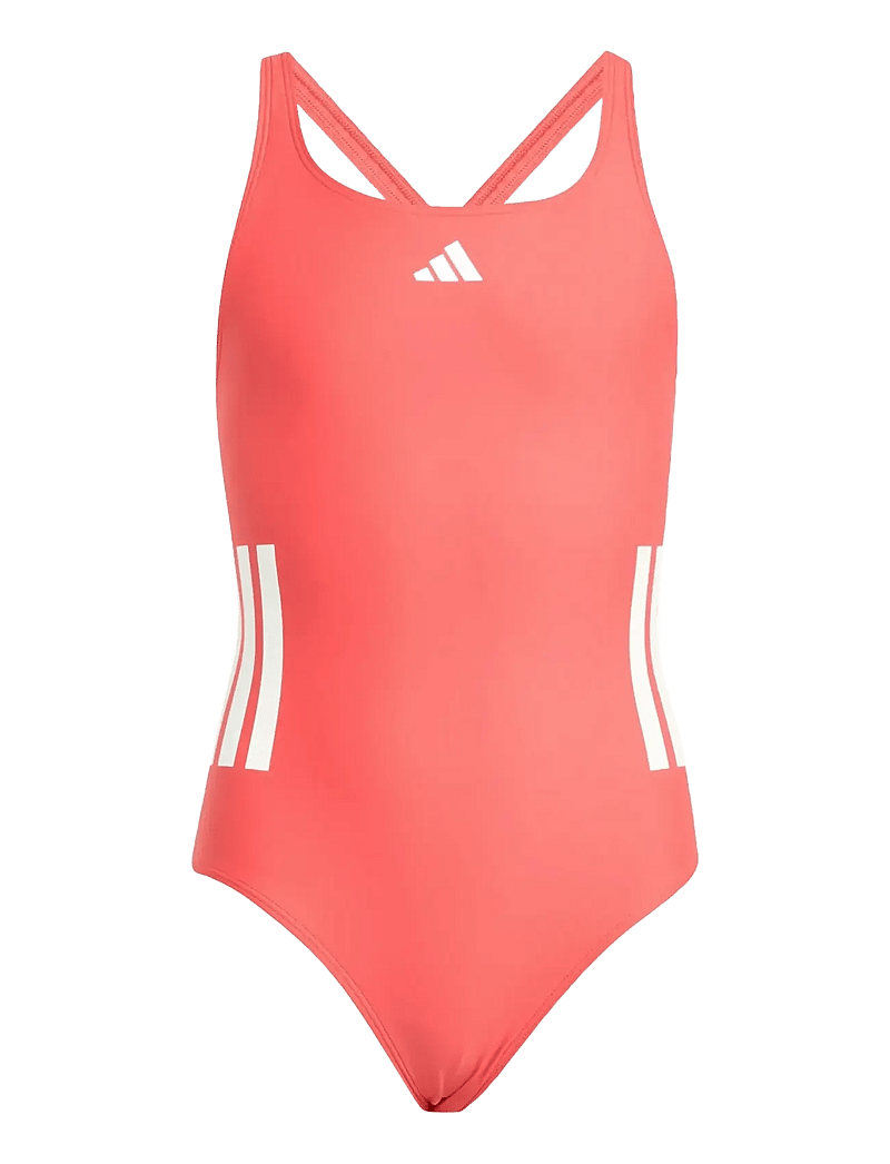 adidas Sportswear - 3S BLD SWIMSUIT - ujumistrikood - selure/white - 0