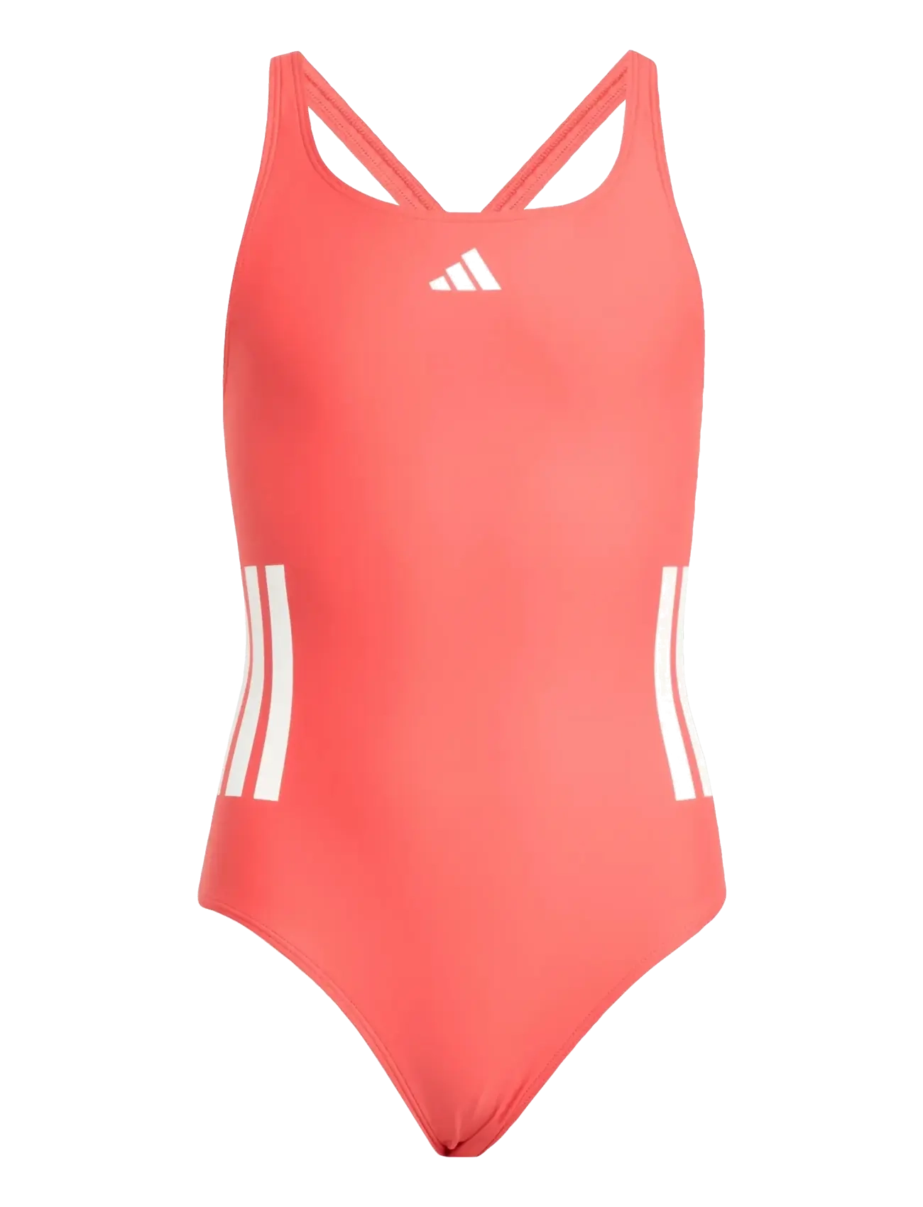 adidas Sportswear 3S BLD SWIMSUIT - Swimwear - SELURE/WHITE / pink/rose