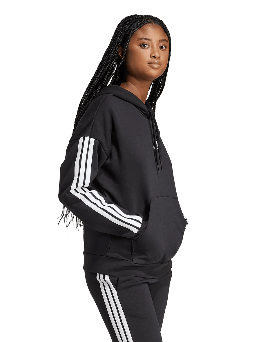 adidas Sportswear - W 3S FL HD - overdele - black/white - 0