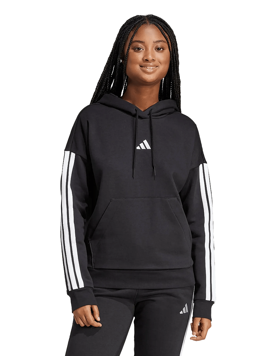 adidas Sportswear - W 3S FL HD - overdele - black/white - 2