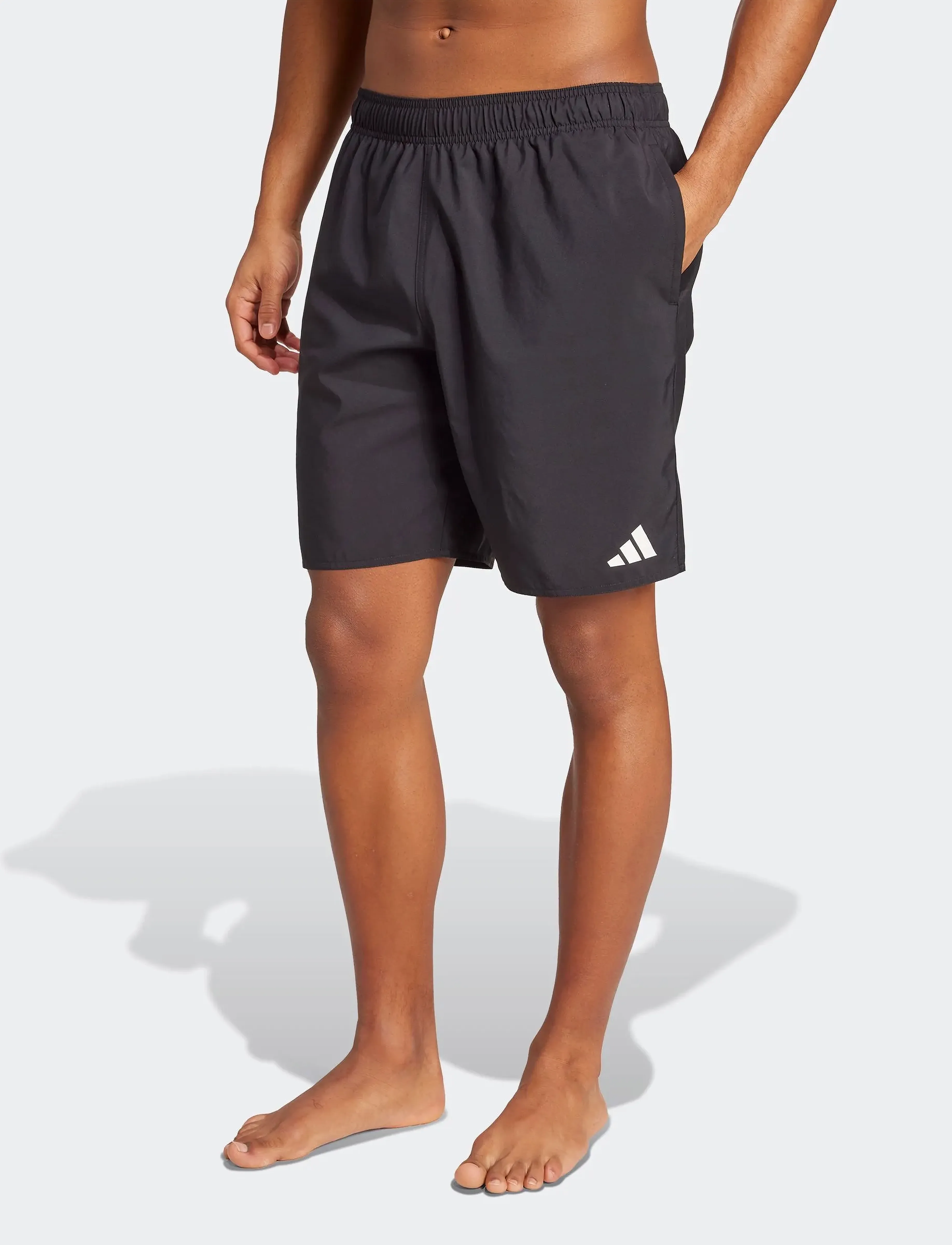 adidas Sportswear Ess Sh 8In, L, Schwarz, Männerswear