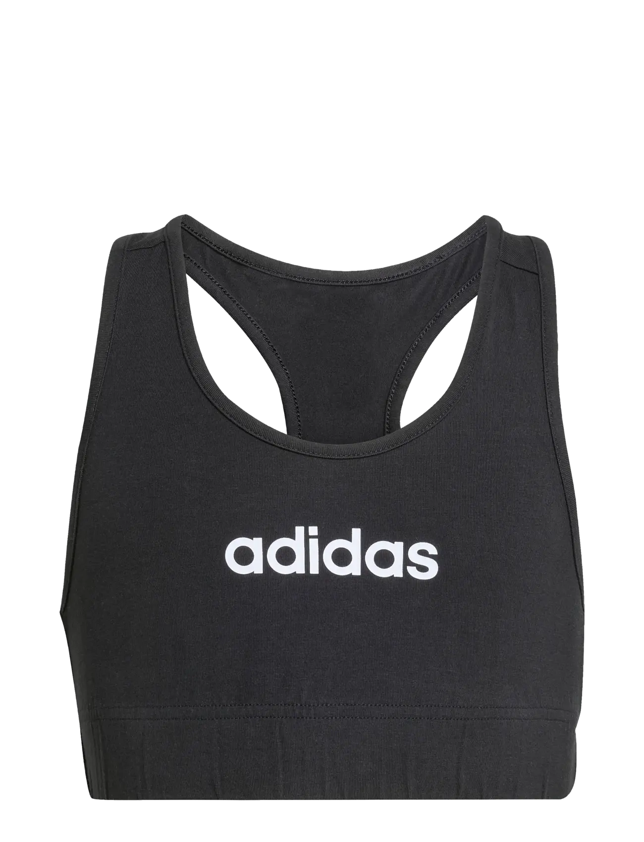 adidas Sportswear - JG LIN BRA TOP - sportstoppe - black/white - 1