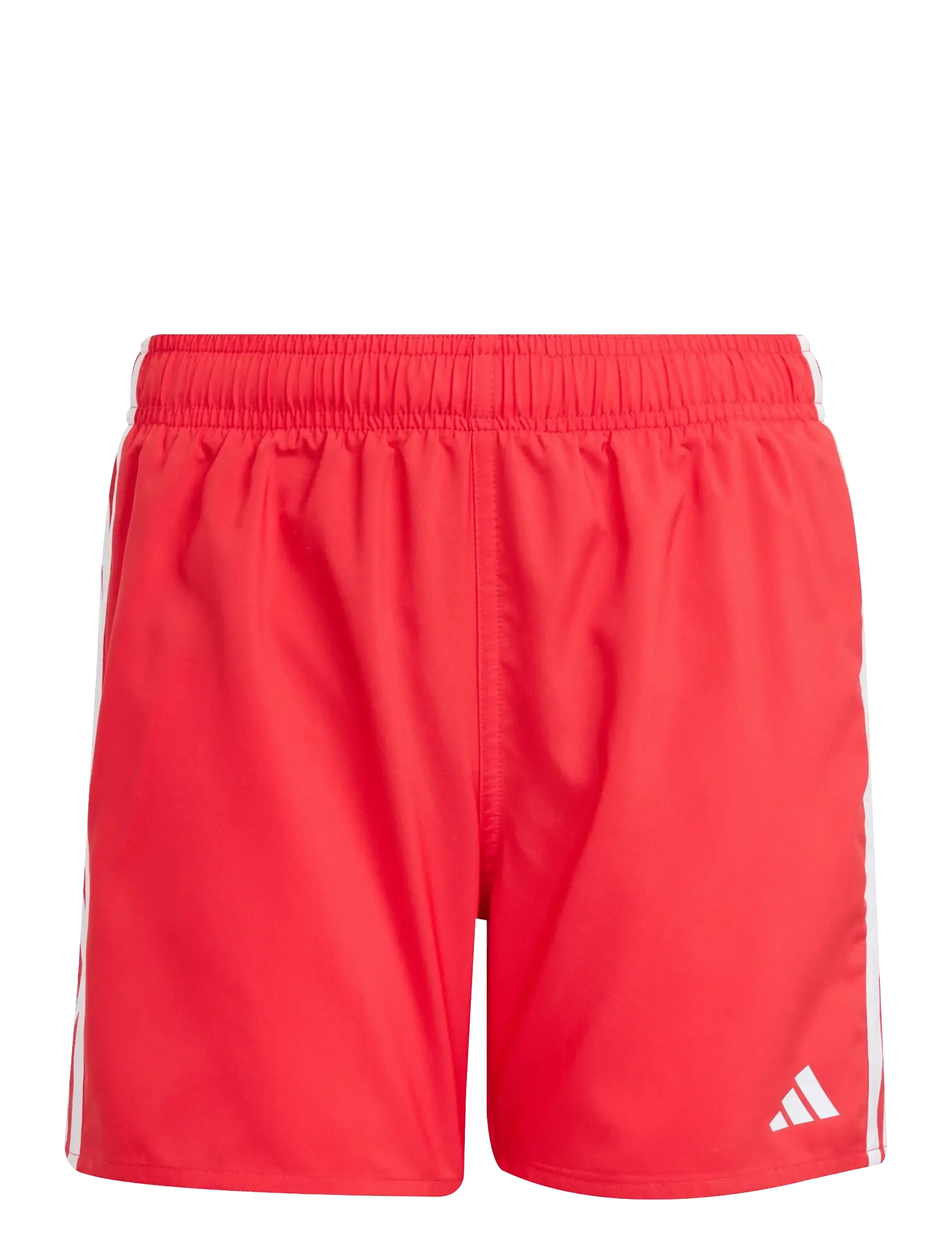 adidas Sportswear 3S SHORTS BY - Swimwear - PURRUB/WHITE / red