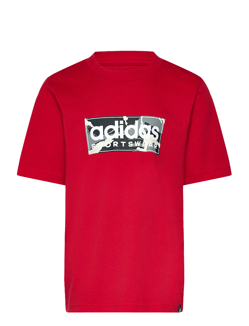 adidas Sportswear - B CAMO LIN - kortærmede t-shirts - betsca - 0