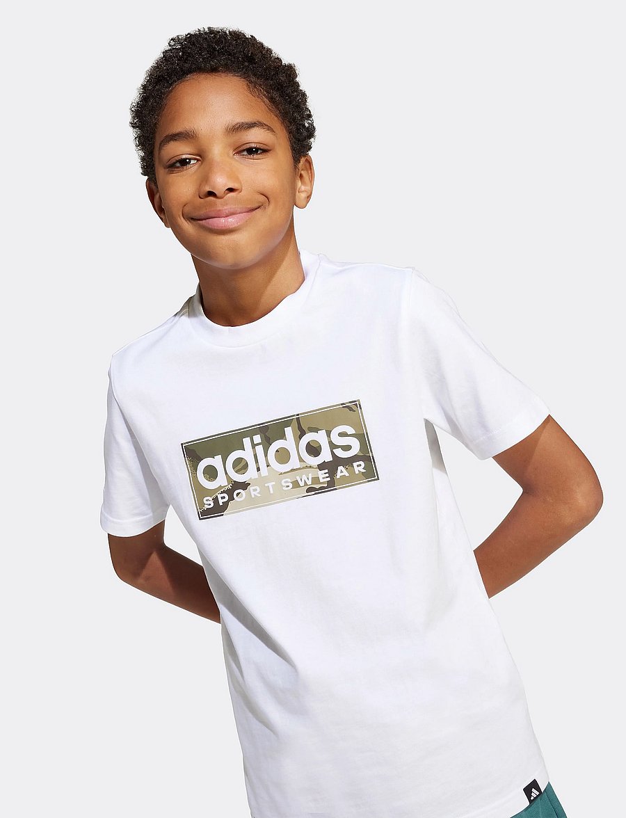 adidas Sportswear - B CAMO LIN - white - 3