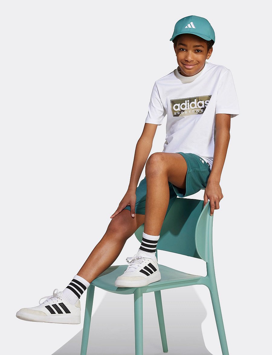 adidas Sportswear - B CAMO LIN - white - 4