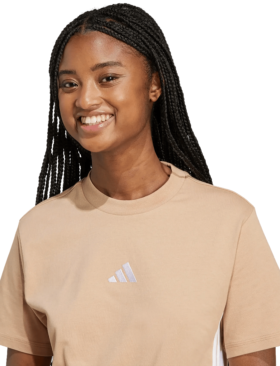 adidas Sportswear - W 3S SJ T - t-shirts - warsan/white - 3