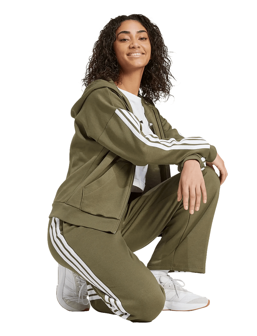 adidas Sportswear - W 3S FL OH PT - trainingshosen - olistr/white - 0