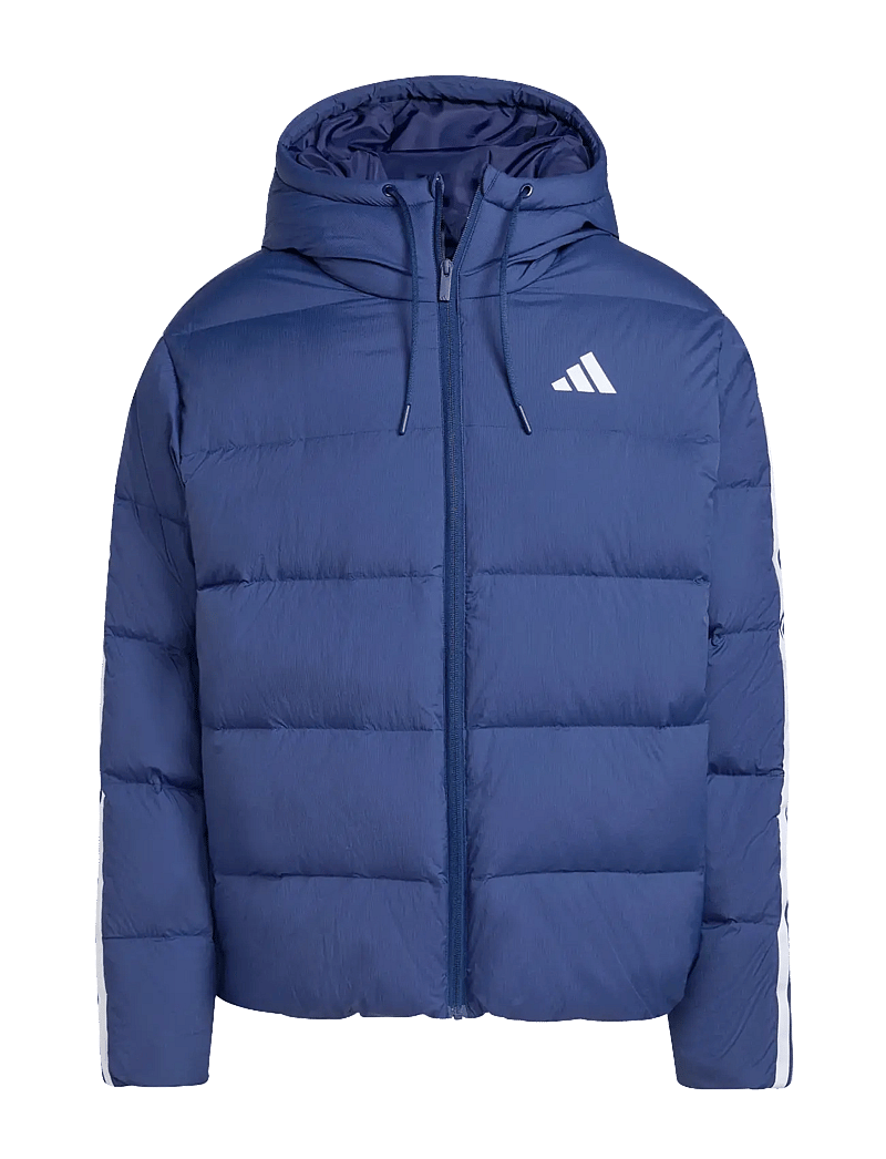adidas Sportswear - ESS 3S P D HD J - striukės ir švarkeliai - dkblue - 1