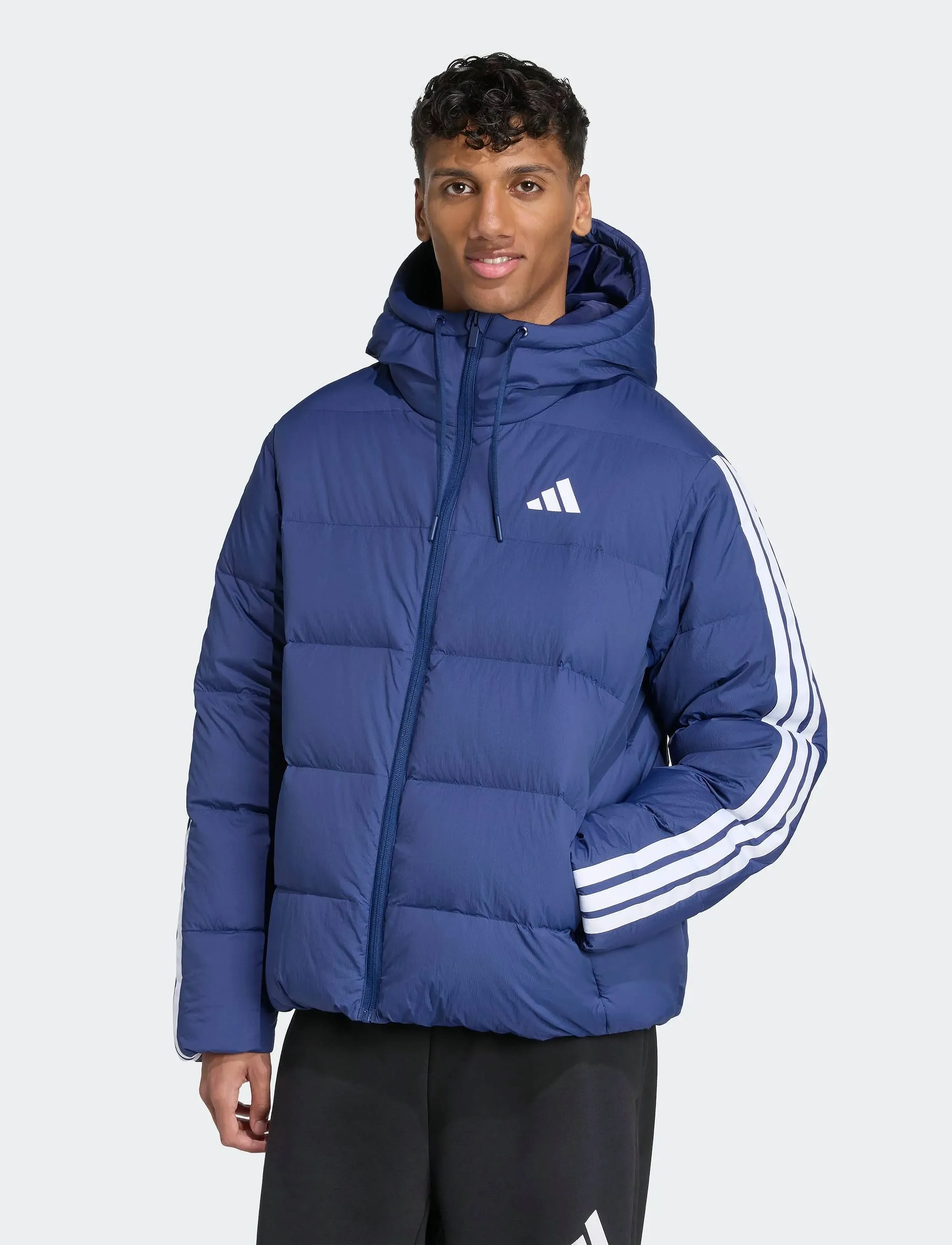 adidas Sportswear - ESS 3S P D HD J - dunjakker - dkblue - 5