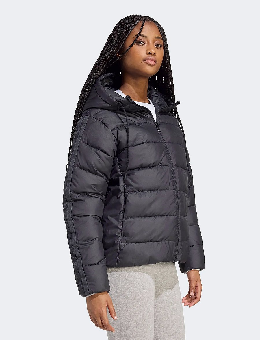 adidas Sportswear - W ESS 3S SD HD - talvejoped - black - 0