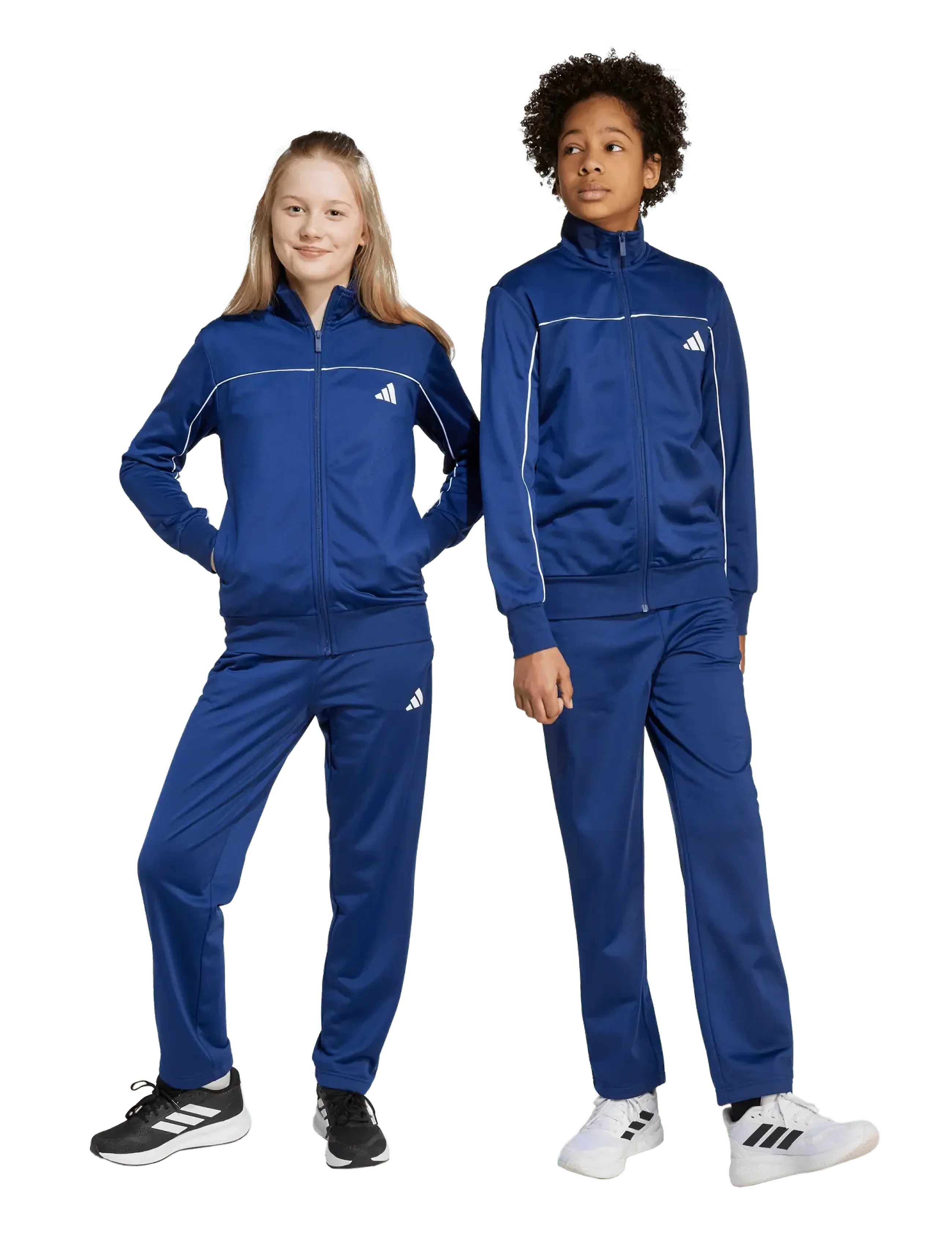 adidas Sportswear - J CP TR TS - joggingset & tvådelade set - dkblue/white - 4