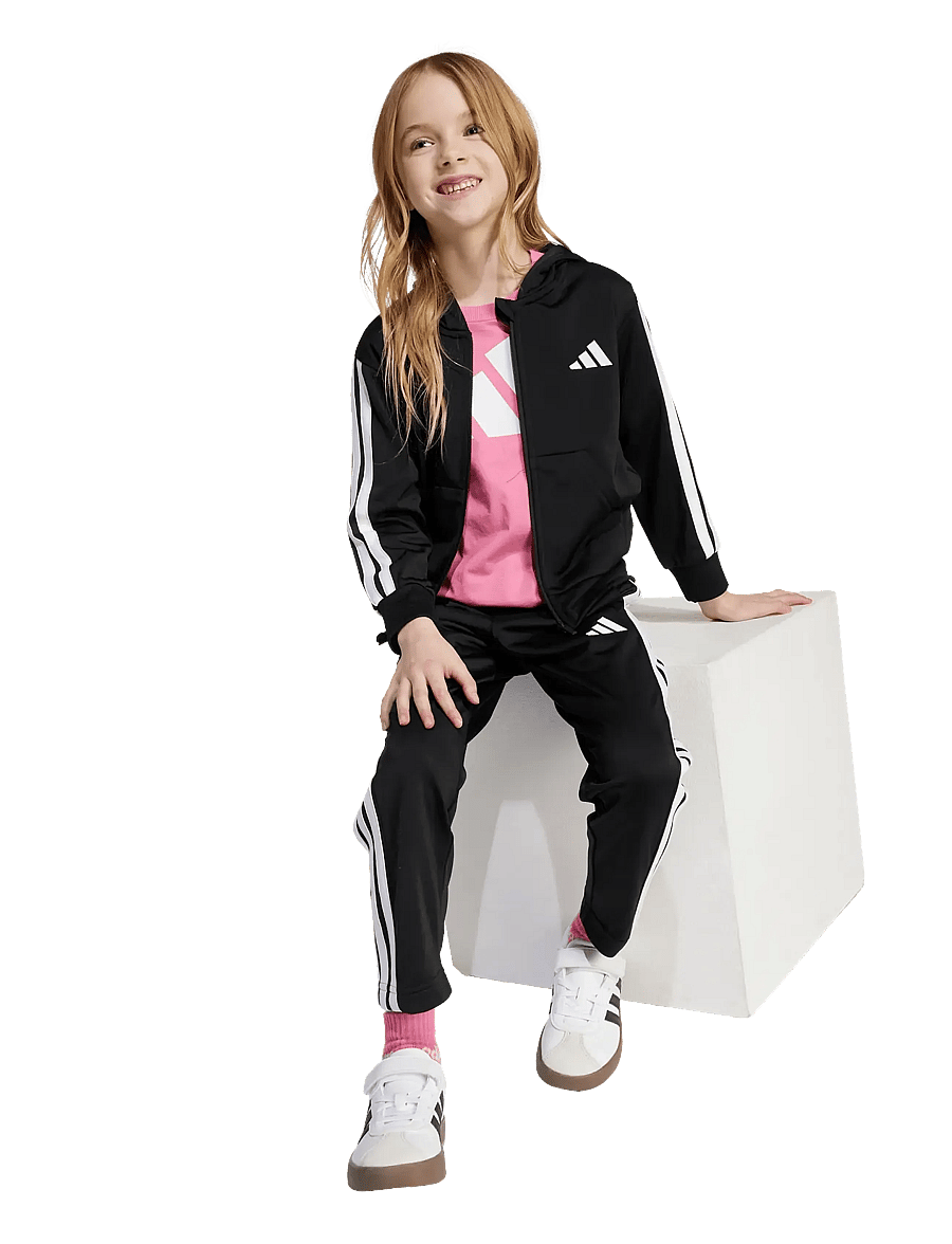 adidas Sportswear - LK 3S HD TR TS - joggingsæt & matchende sæt - black/white - 0