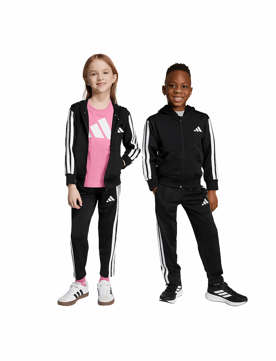 adidas Sportswear - LK 3S HD TR TS - joggingsæt & matchende sæt - black/white - 5