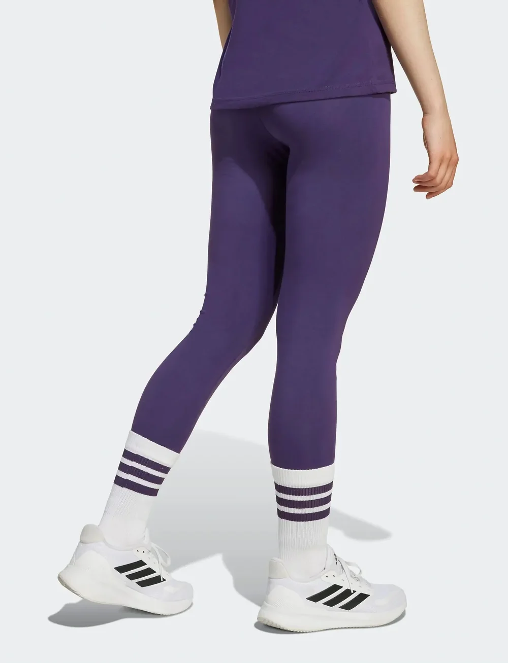 adidas Sportswear - JG LIN LEG 230 - leggings - aurplu/powplu - 5