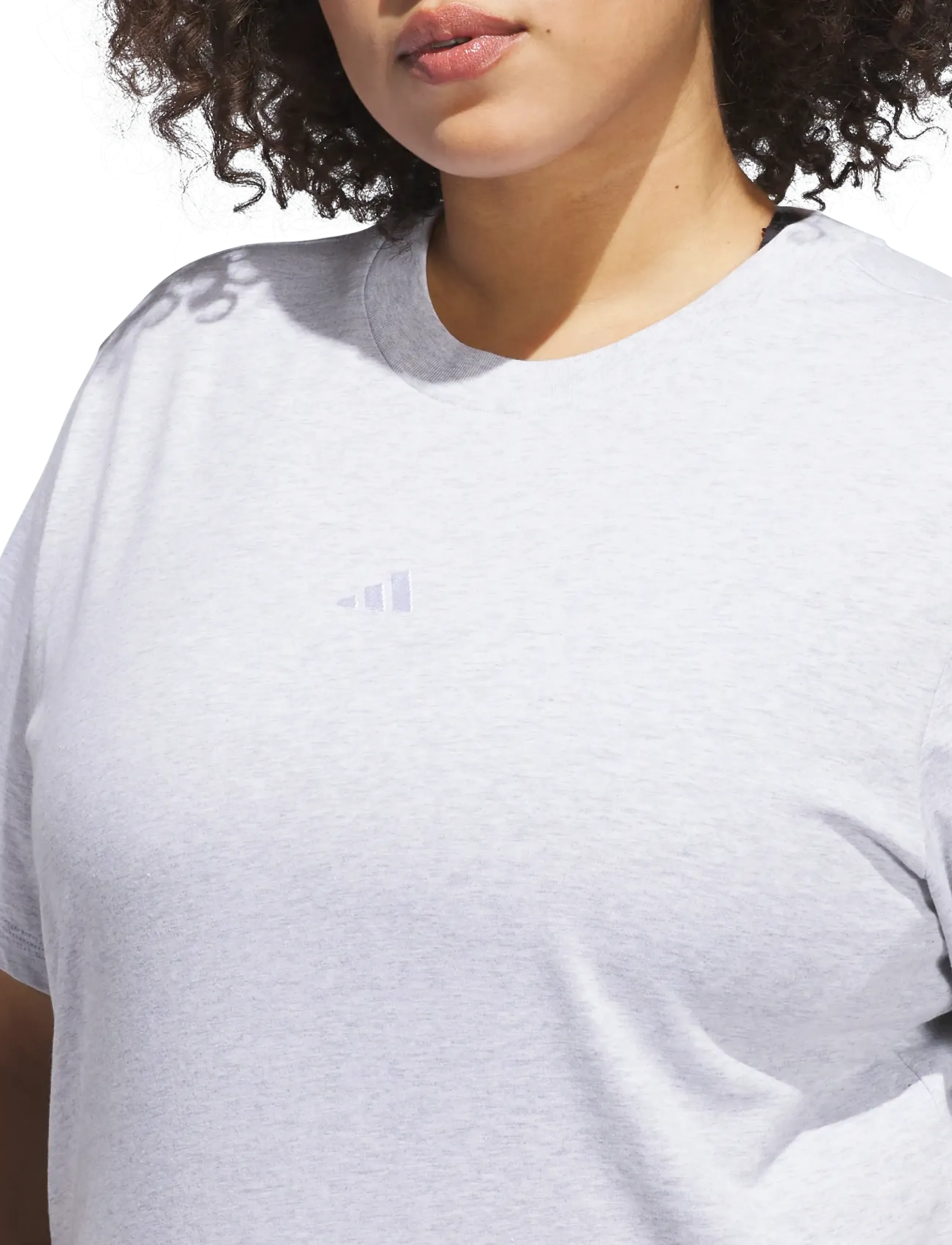 adidas Sportswear - W IN SL SJ T - t-shirts - lgreyh - 2