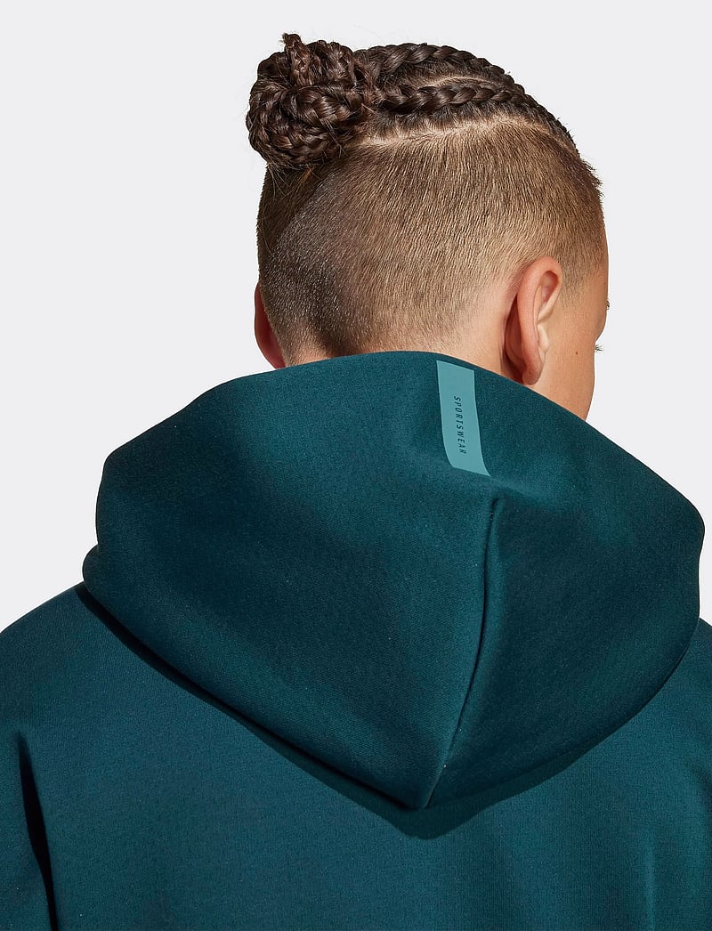 adidas Sportswear - J Z.N.E.FZ CB - džemperi ar kapuci - aurivy/pretea/pretea - 3