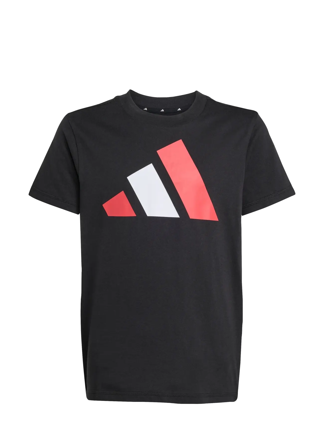 adidas Sportswear J BL TEE 160 - Toppe og t-shirts - BLACK/PURRUB/WHITE / black