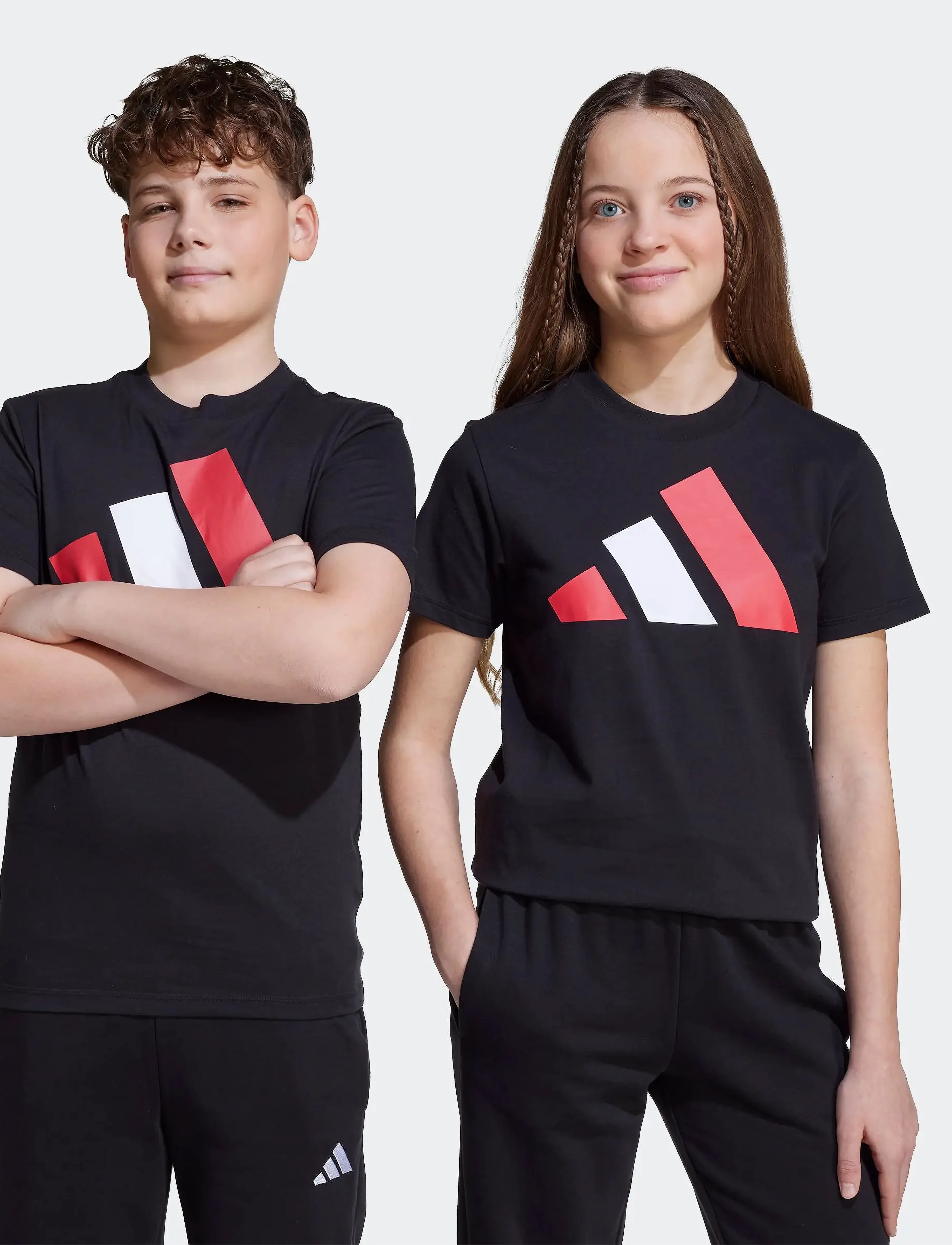 adidas Sportswear - J BL TEE 160 - spordisärgid - black/purrub/white - 5