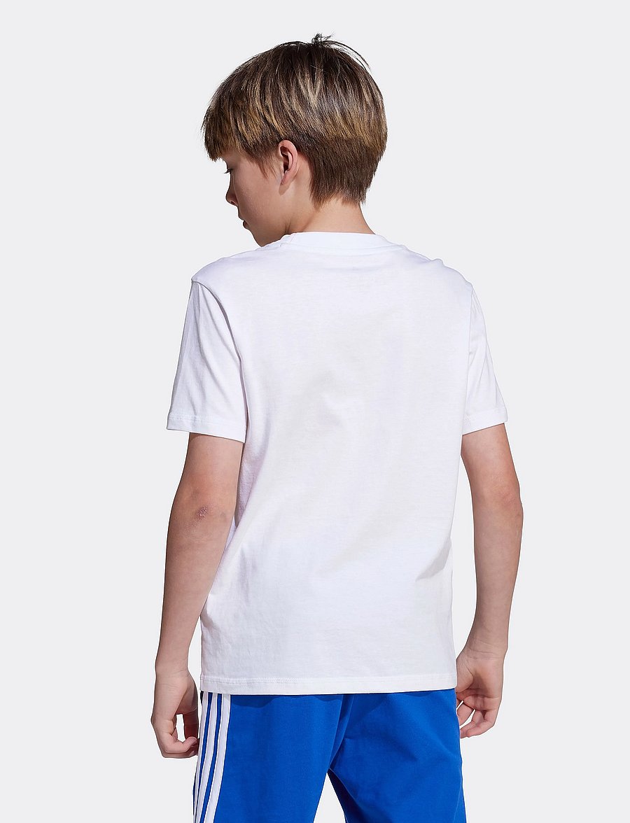 adidas Sportswear - J BL TEE 160 - sportinės palaidinukės - white/royblu/purrub - 2