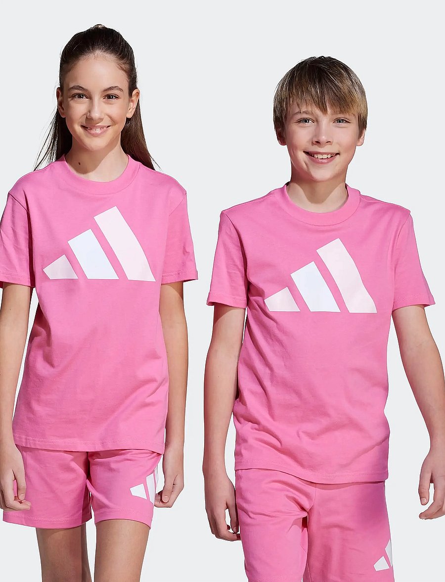 adidas Sportswear - J BL TEE 160 - sportinės palaidinukės - pnkfus/clpink/white - 5