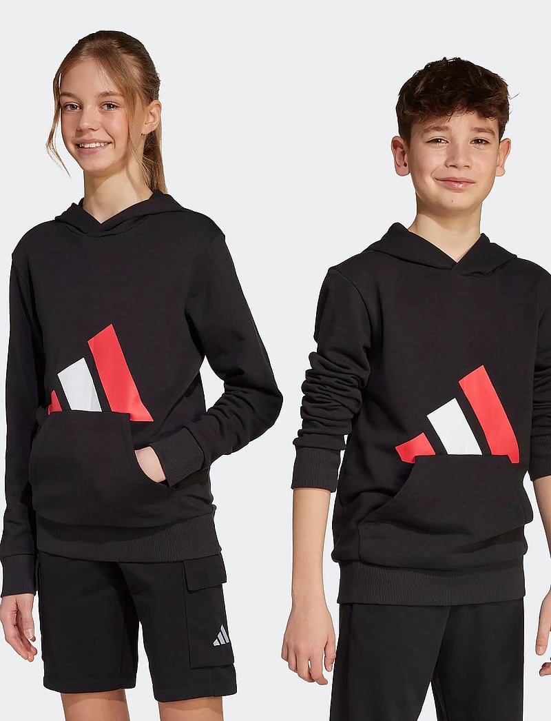 adidas Sportswear - J BL FT HD 280 - kapuzenpullover - black/purrub/white - 4