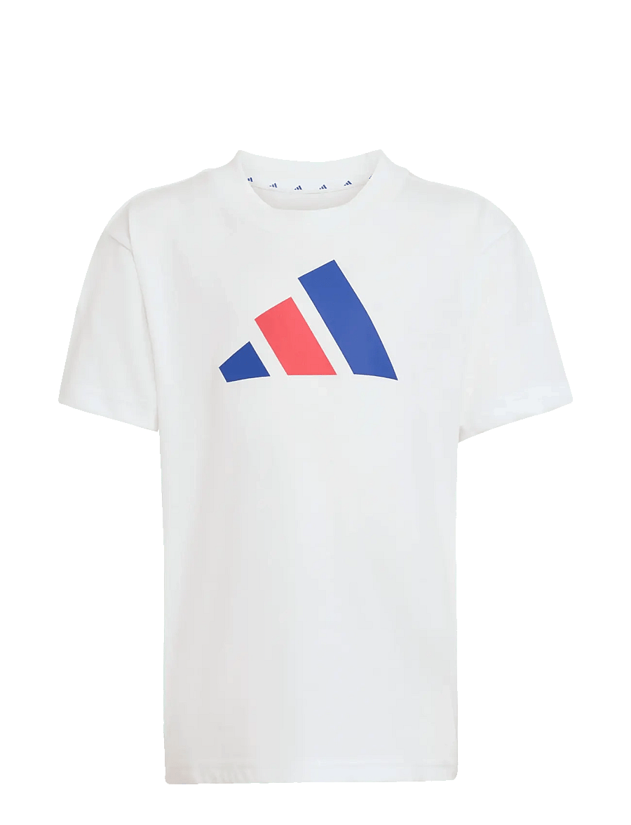 adidas Sportswear - LK BL TEE 160 - t-shirts à manches courtes - white/royblu/purrub - 1