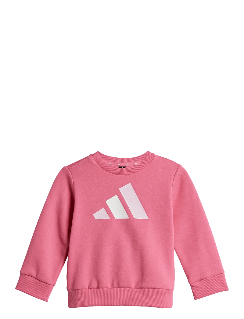adidas Sportswear - I BL FL JOG 240 - tracksuits & 2-piece sets - pnkfus/clpink/white - 2