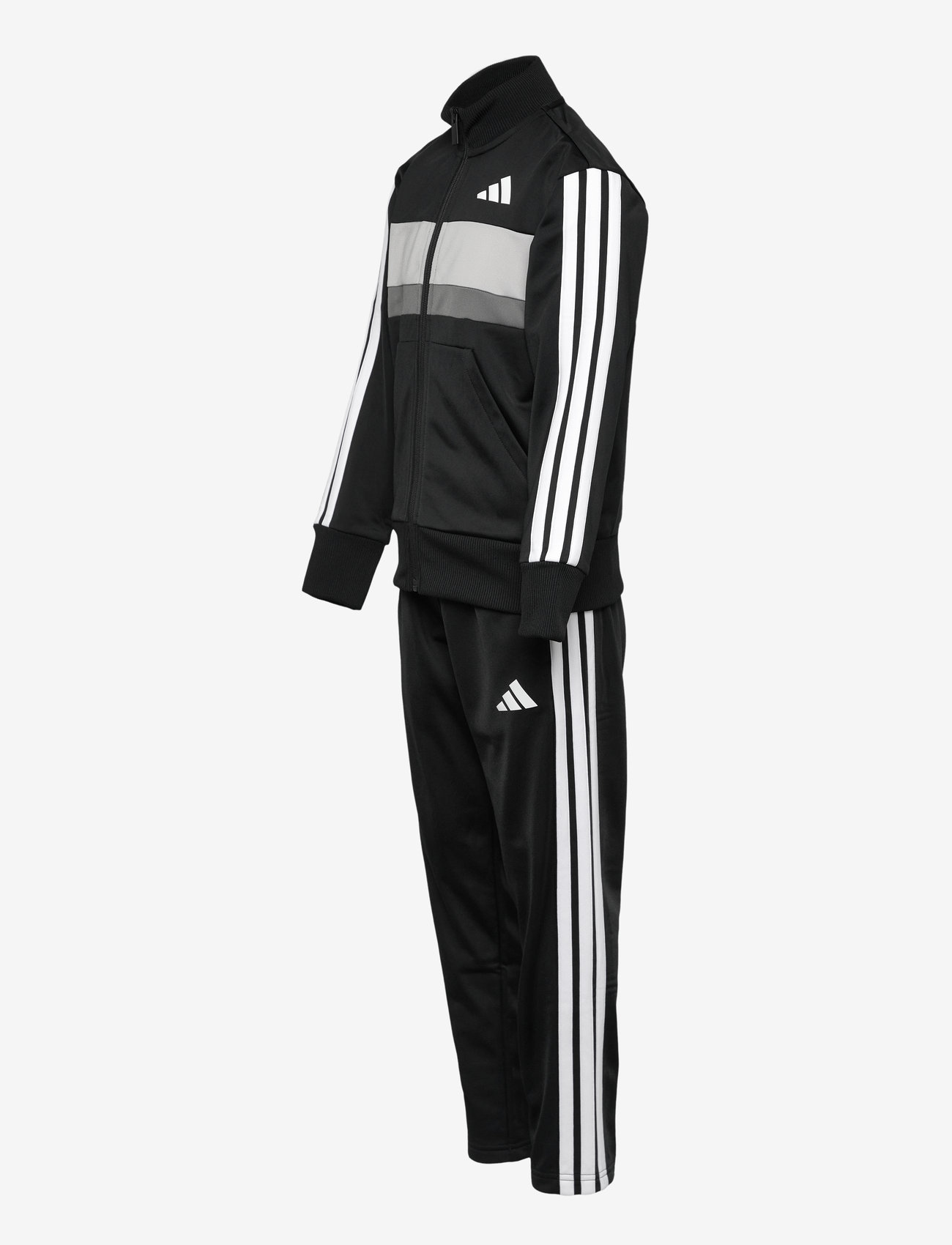 adidas Sportswear - J 3S TIBERIO TS - tracksuits & 2-piece sets - black/white/gretwo - 5