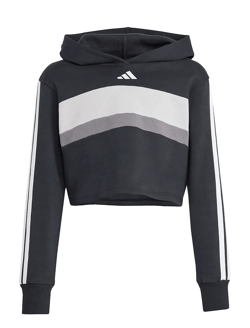 adidas Sportswear - JG 3S TIB FL ST - hlaupafatnaður - black/white/gretwo - 2
