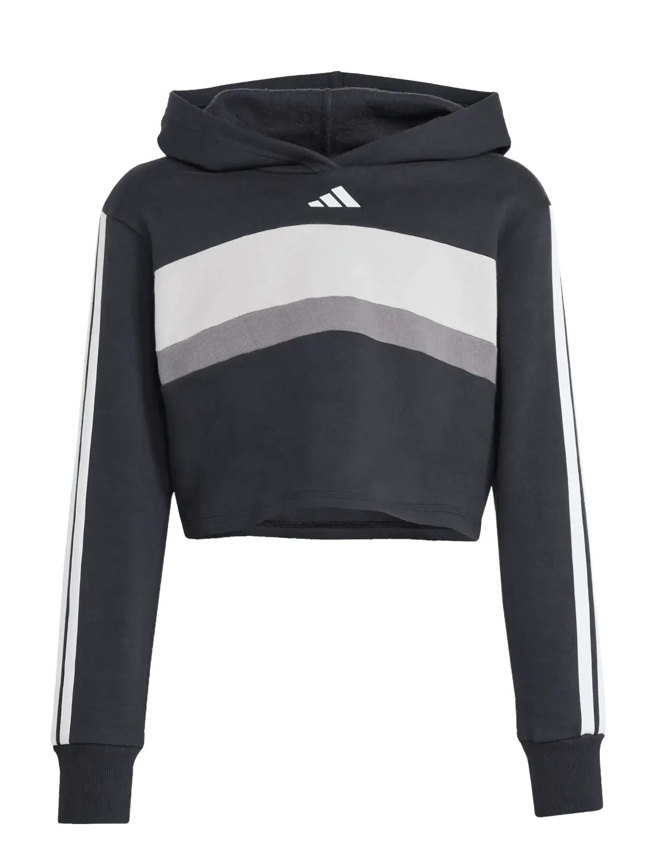 adidas Sportswear - JG 3S TIB FL ST - hlaupafatnaður - black/white/gretwo - 2