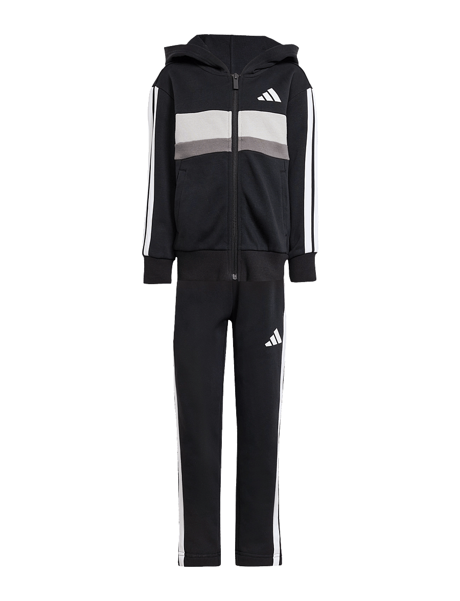 adidas Sportswear - LK 3S TIB FL TS - joggingsæt & matchende sæt - black/white/gretwo - 1