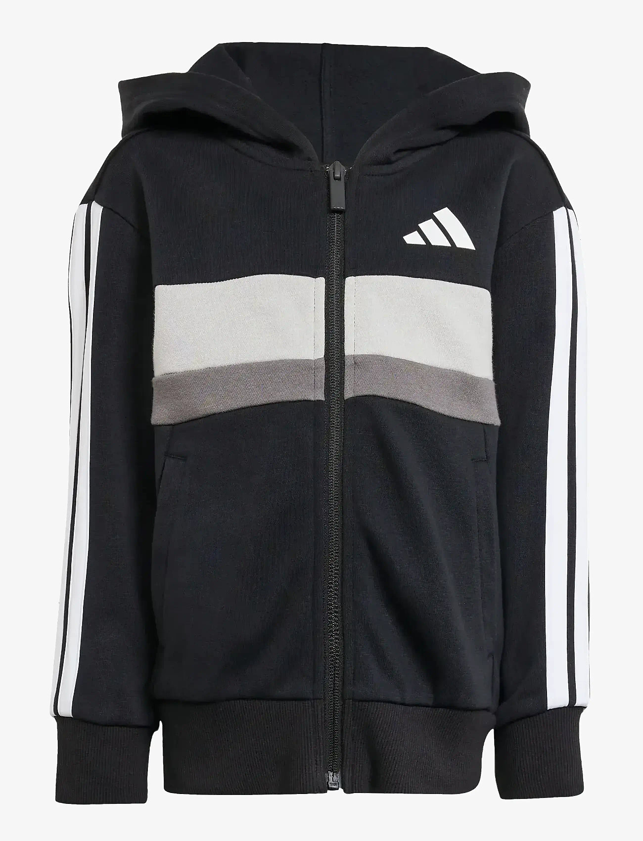 adidas Sportswear - LK 3S TIB FL TS - survêtements et ensembles 2-pièces - black/white/gretwo - 2